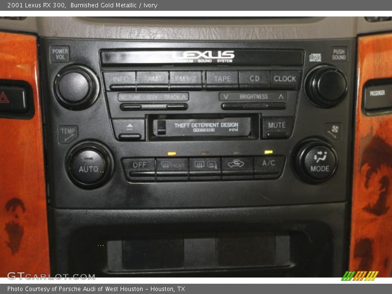 Burnished Gold Metallic / Ivory 2001 Lexus RX 300