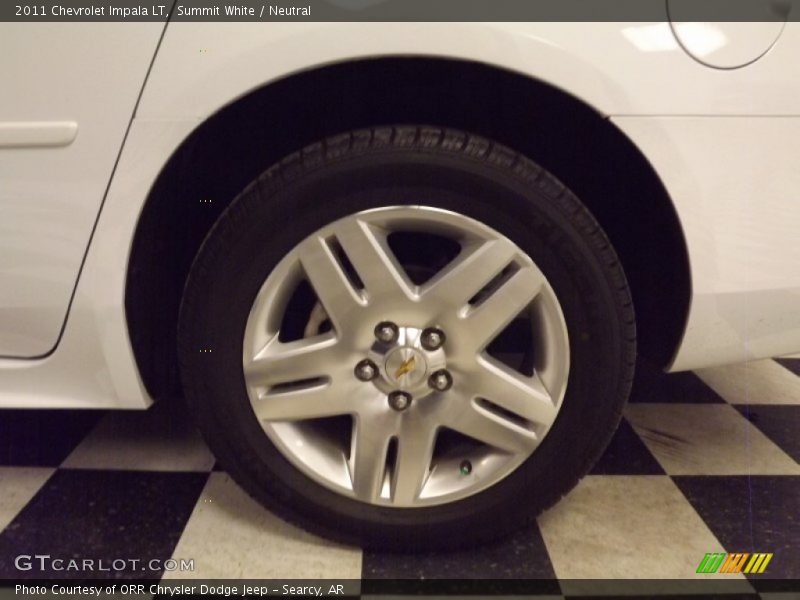 Summit White / Neutral 2011 Chevrolet Impala LT