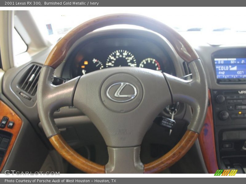 Burnished Gold Metallic / Ivory 2001 Lexus RX 300