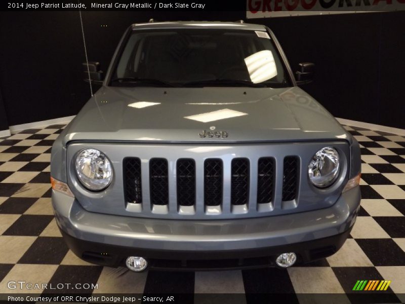 Mineral Gray Metallic / Dark Slate Gray 2014 Jeep Patriot Latitude