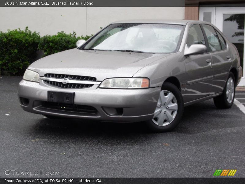 Brushed Pewter / Blond 2001 Nissan Altima GXE