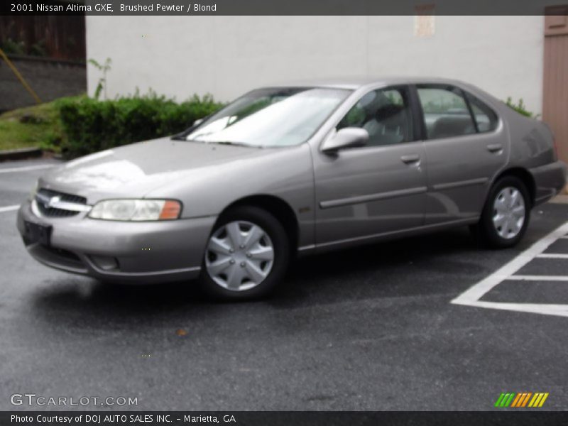 Brushed Pewter / Blond 2001 Nissan Altima GXE