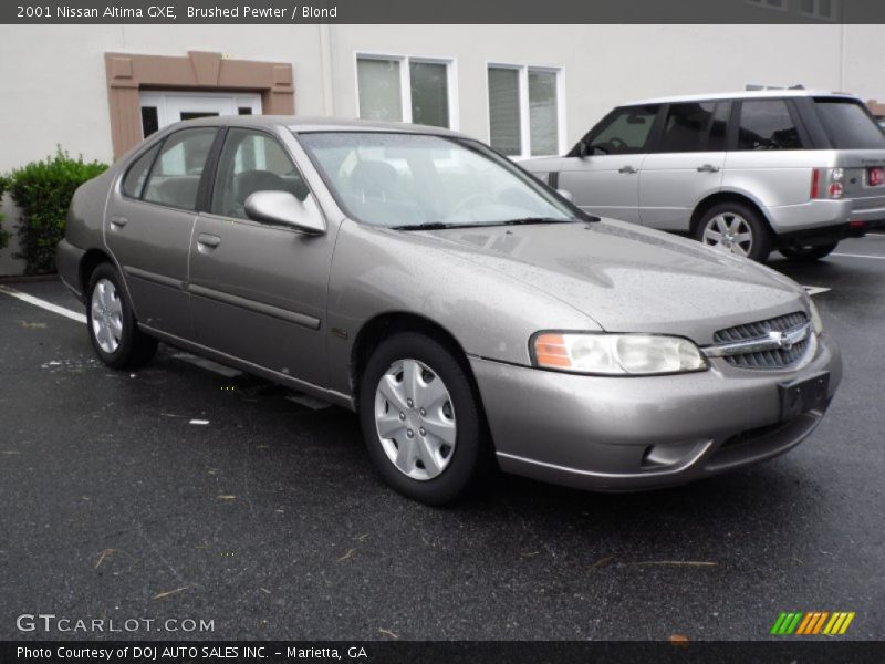 Brushed Pewter / Blond 2001 Nissan Altima GXE