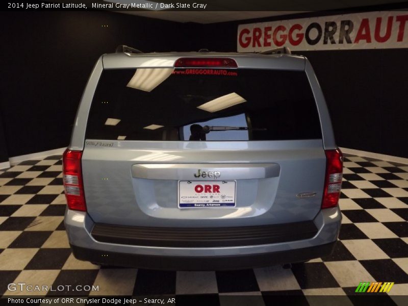 Mineral Gray Metallic / Dark Slate Gray 2014 Jeep Patriot Latitude