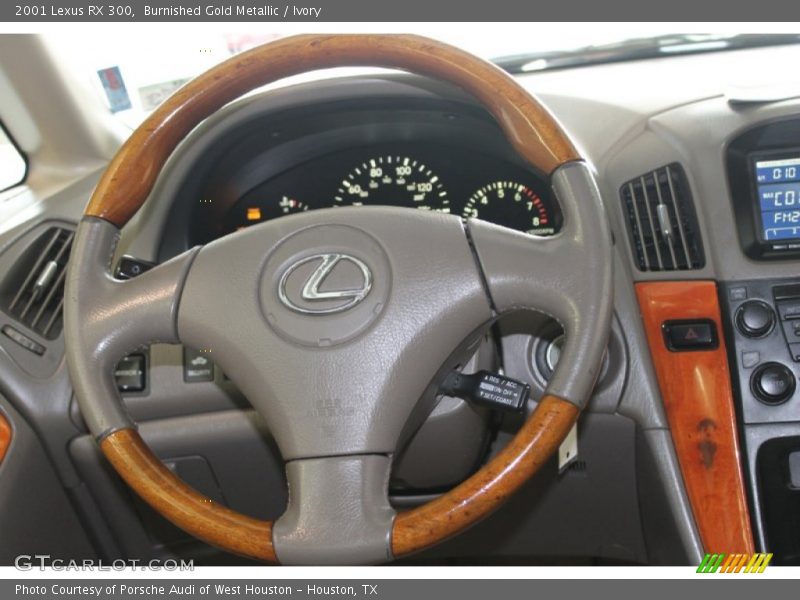Burnished Gold Metallic / Ivory 2001 Lexus RX 300