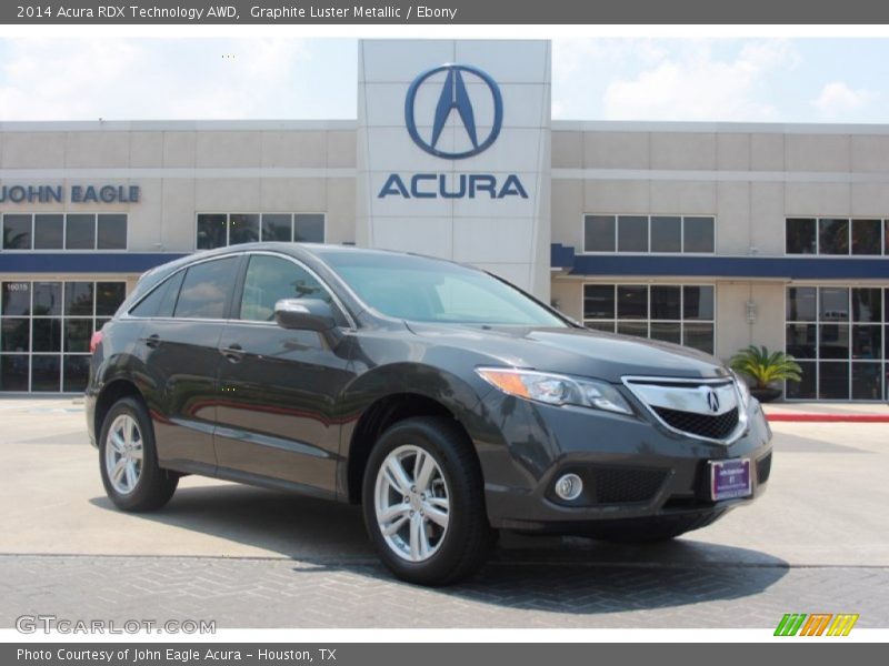 Graphite Luster Metallic / Ebony 2014 Acura RDX Technology AWD