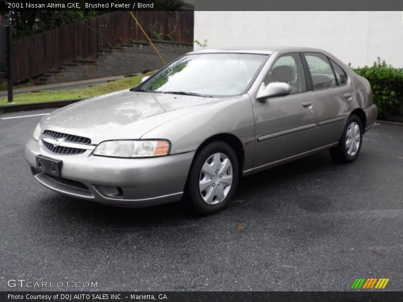 Brushed Pewter / Blond 2001 Nissan Altima GXE
