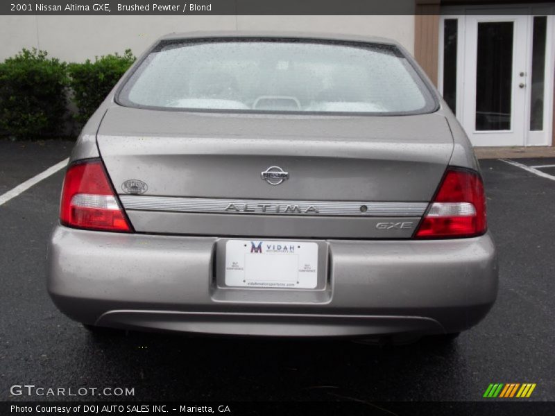 Brushed Pewter / Blond 2001 Nissan Altima GXE