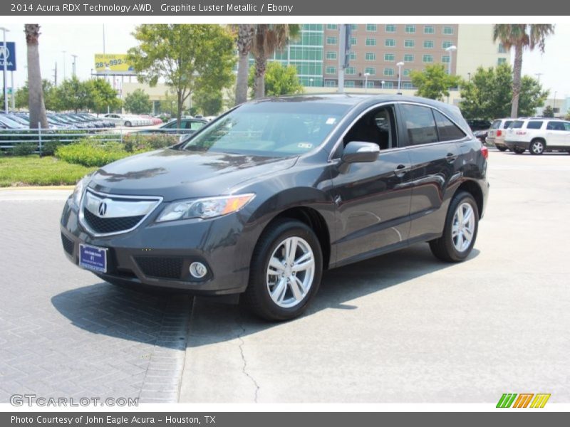 Graphite Luster Metallic / Ebony 2014 Acura RDX Technology AWD