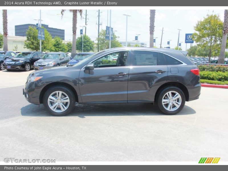 Graphite Luster Metallic / Ebony 2014 Acura RDX Technology AWD