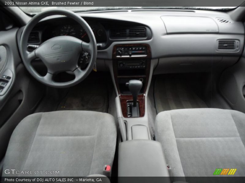 Brushed Pewter / Blond 2001 Nissan Altima GXE