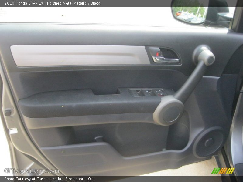 Polished Metal Metallic / Black 2010 Honda CR-V EX