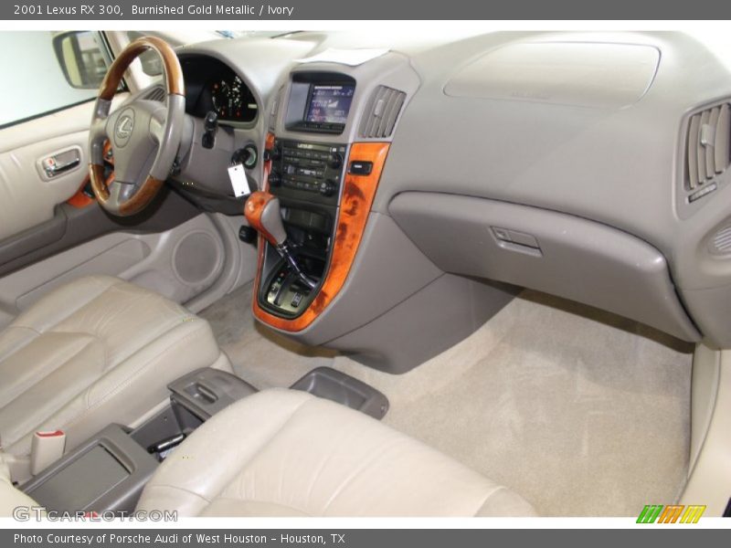 Burnished Gold Metallic / Ivory 2001 Lexus RX 300