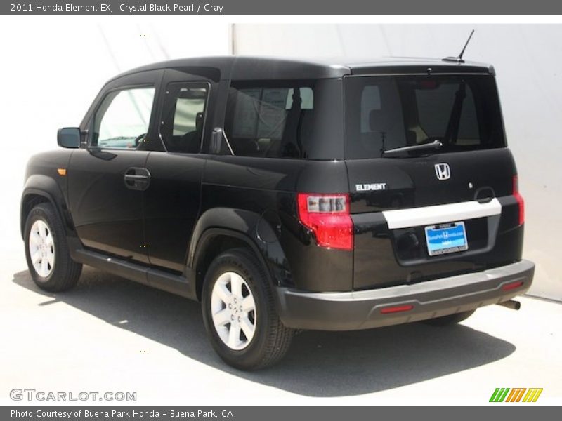 Crystal Black Pearl / Gray 2011 Honda Element EX