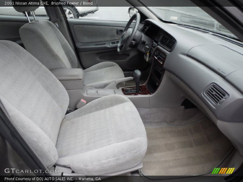 Brushed Pewter / Blond 2001 Nissan Altima GXE