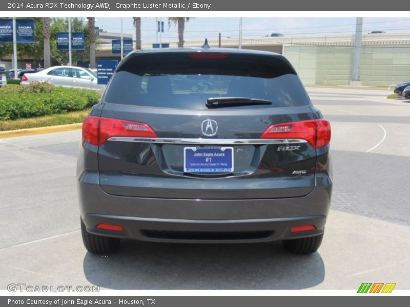 Graphite Luster Metallic / Ebony 2014 Acura RDX Technology AWD