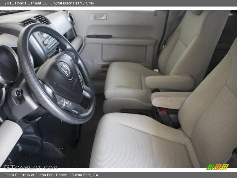 Crystal Black Pearl / Gray 2011 Honda Element EX