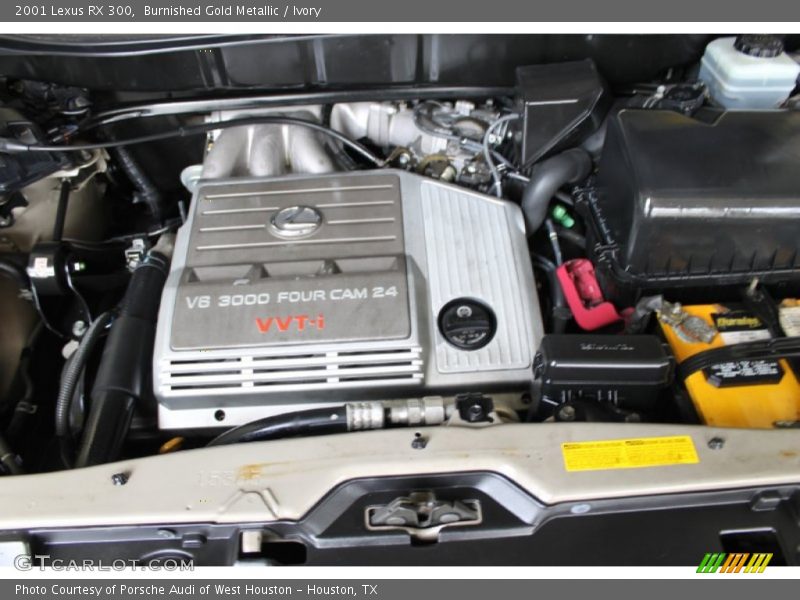Burnished Gold Metallic / Ivory 2001 Lexus RX 300