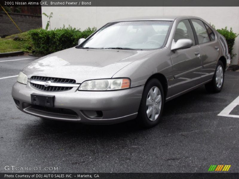 Brushed Pewter / Blond 2001 Nissan Altima GXE
