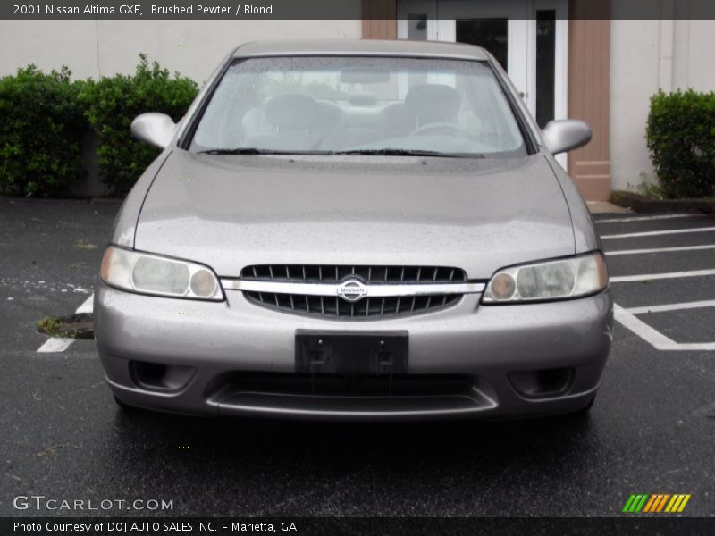 Brushed Pewter / Blond 2001 Nissan Altima GXE
