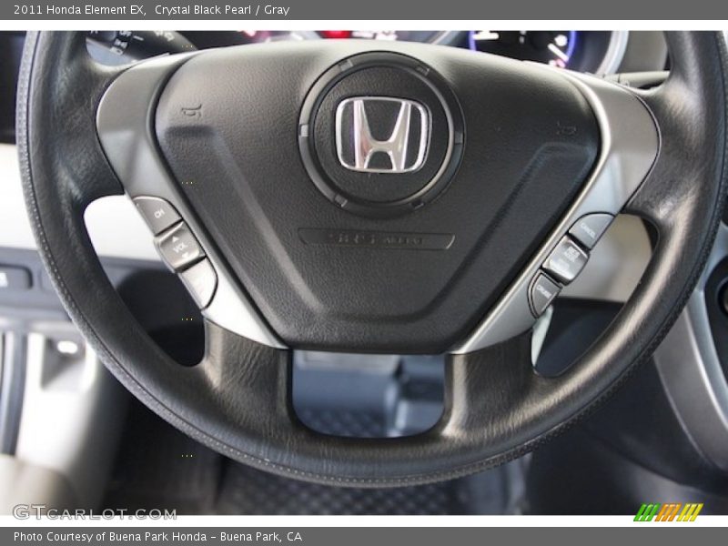 Crystal Black Pearl / Gray 2011 Honda Element EX