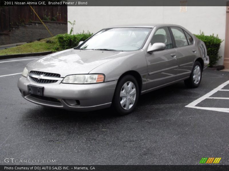 Brushed Pewter / Blond 2001 Nissan Altima GXE
