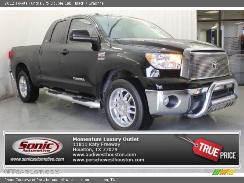 Black / Graphite 2012 Toyota Tundra SR5 Double Cab