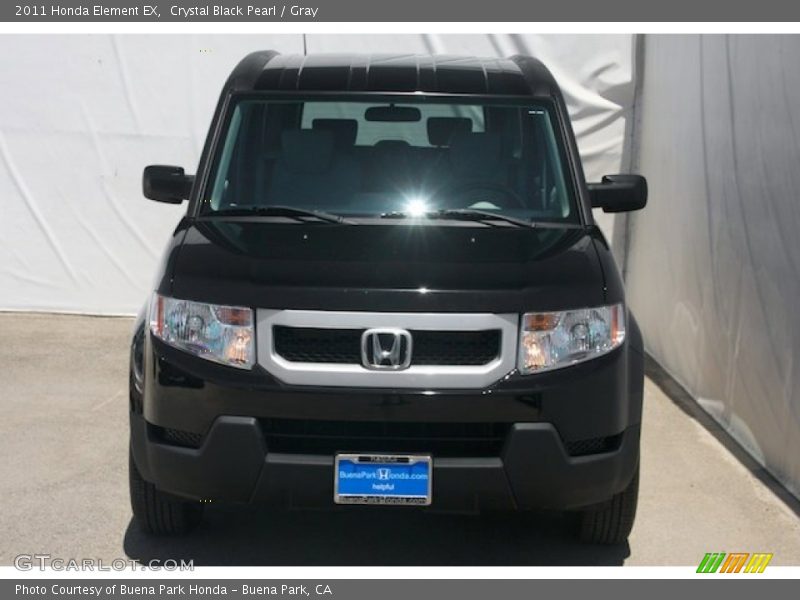 Crystal Black Pearl / Gray 2011 Honda Element EX