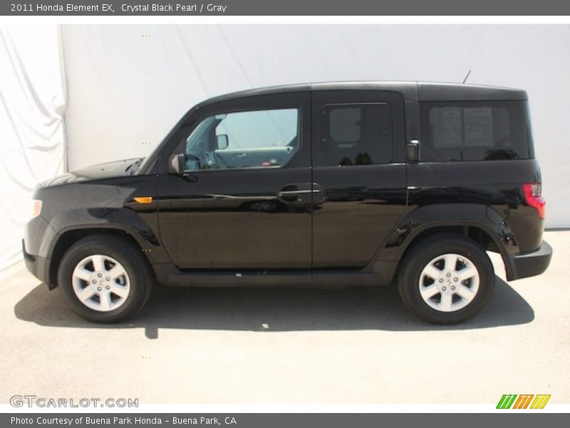 Crystal Black Pearl / Gray 2011 Honda Element EX