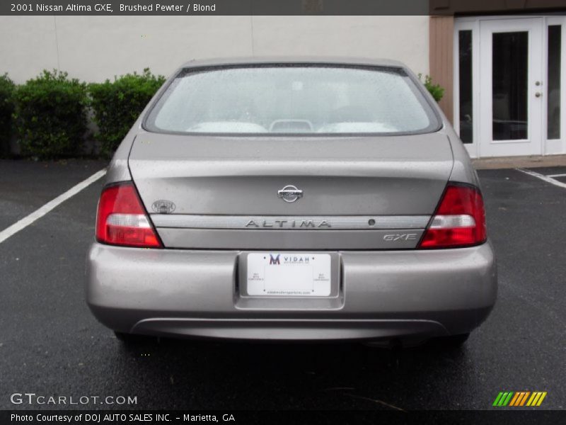 Brushed Pewter / Blond 2001 Nissan Altima GXE