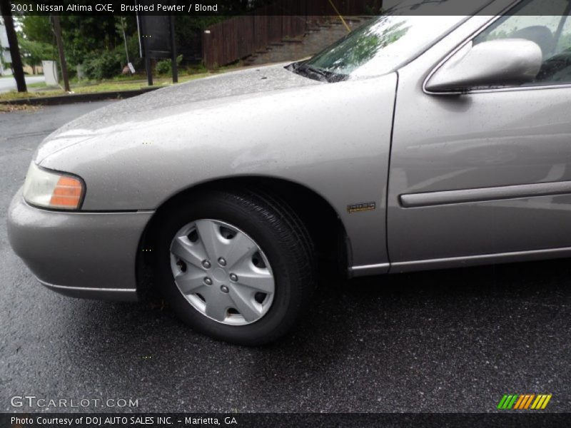 Brushed Pewter / Blond 2001 Nissan Altima GXE