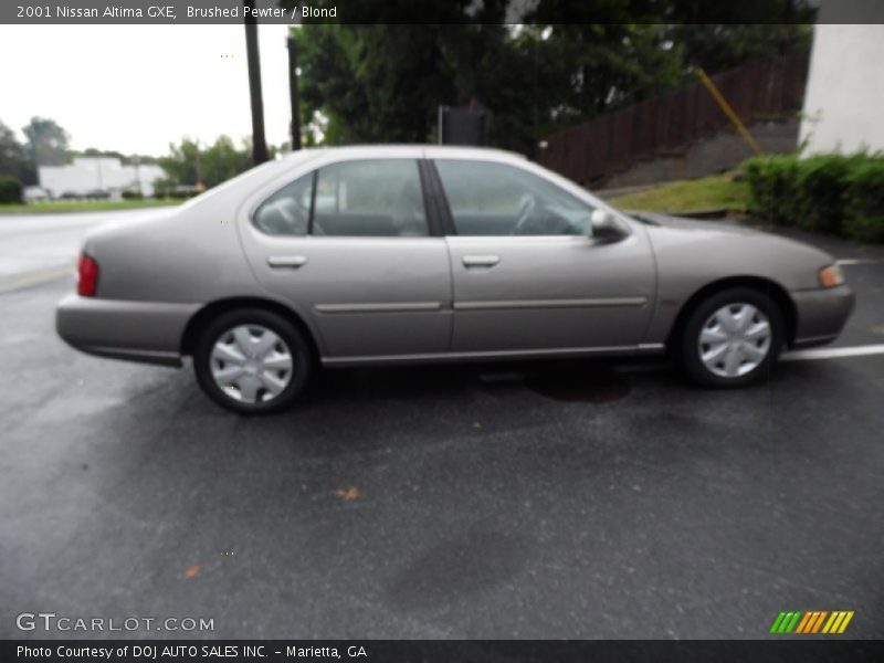 Brushed Pewter / Blond 2001 Nissan Altima GXE