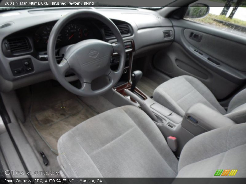 Brushed Pewter / Blond 2001 Nissan Altima GXE