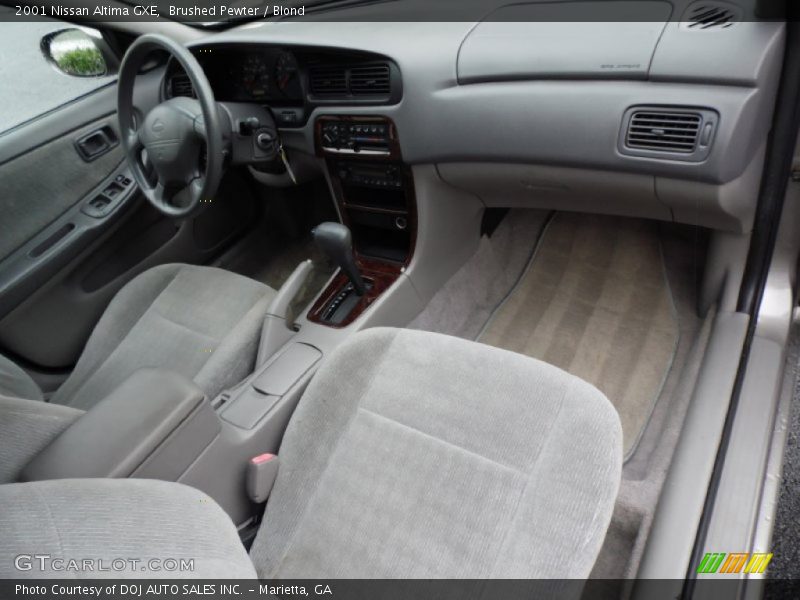 Brushed Pewter / Blond 2001 Nissan Altima GXE