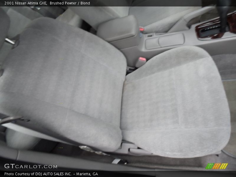 Brushed Pewter / Blond 2001 Nissan Altima GXE