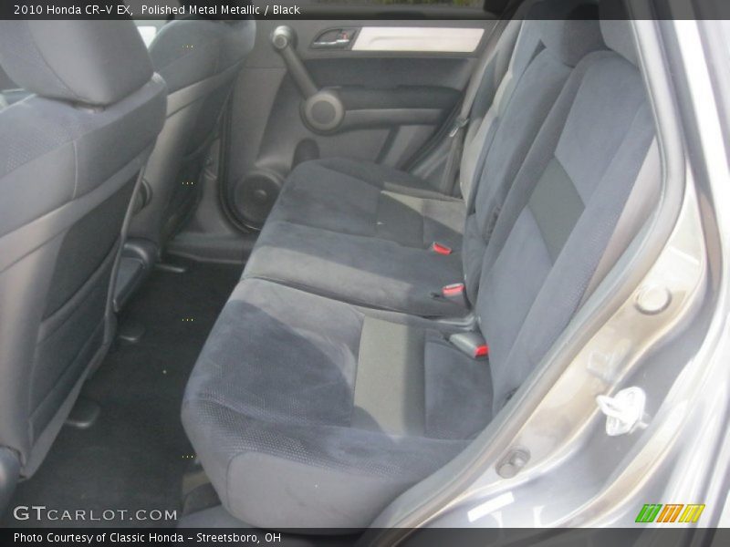 Polished Metal Metallic / Black 2010 Honda CR-V EX