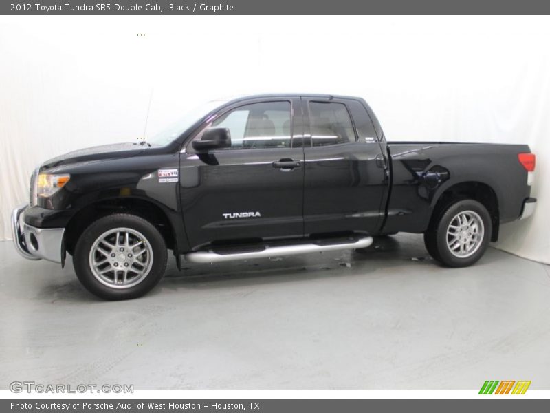Black / Graphite 2012 Toyota Tundra SR5 Double Cab