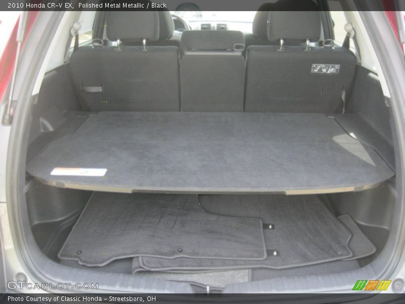 Polished Metal Metallic / Black 2010 Honda CR-V EX