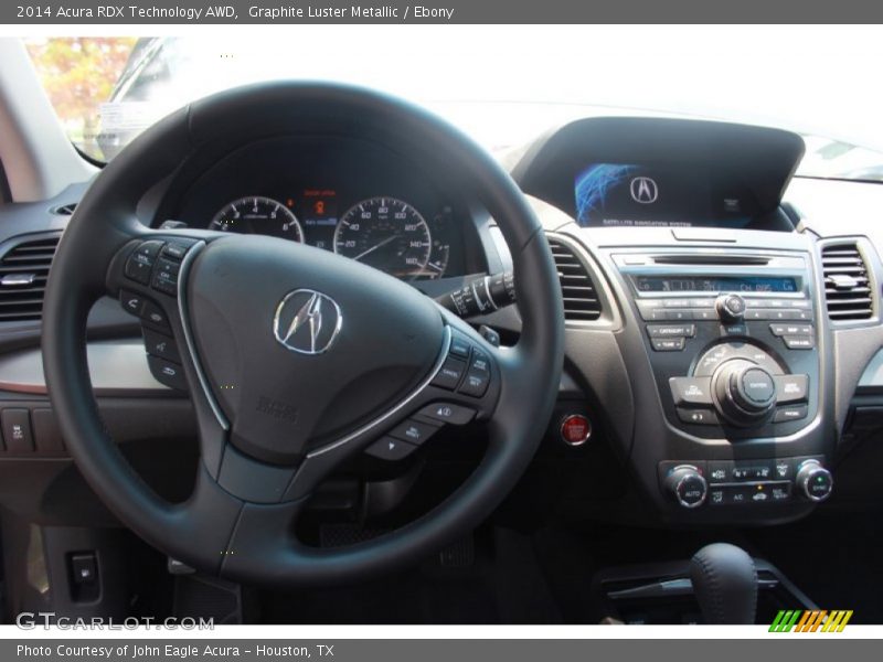 Graphite Luster Metallic / Ebony 2014 Acura RDX Technology AWD