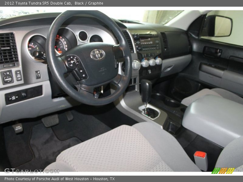Black / Graphite 2012 Toyota Tundra SR5 Double Cab