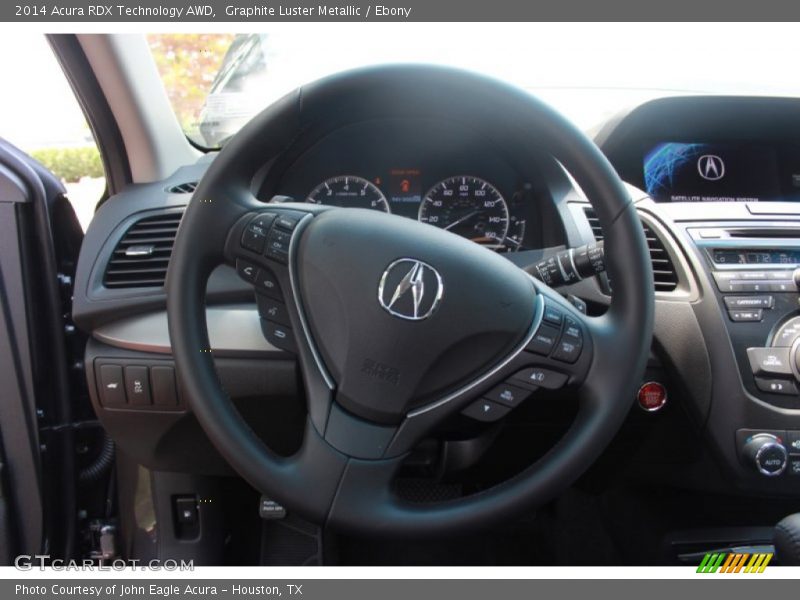 Graphite Luster Metallic / Ebony 2014 Acura RDX Technology AWD