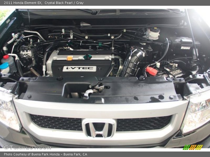 Crystal Black Pearl / Gray 2011 Honda Element EX