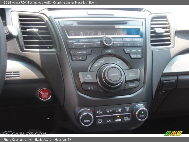 Graphite Luster Metallic / Ebony 2014 Acura RDX Technology AWD