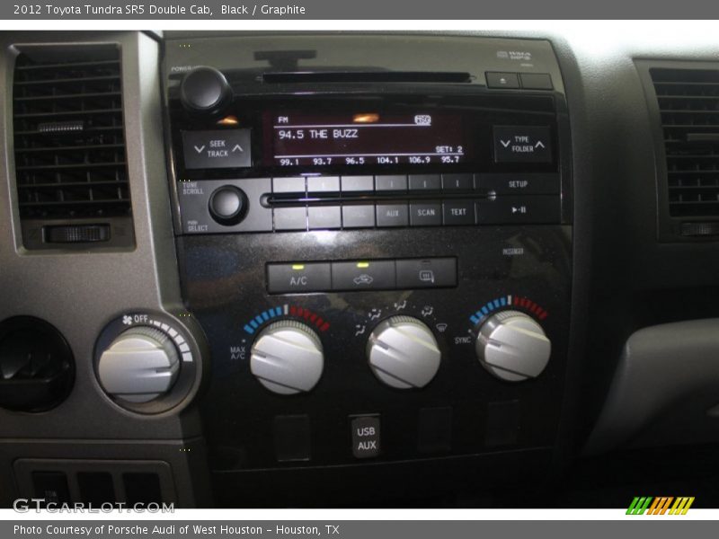 Black / Graphite 2012 Toyota Tundra SR5 Double Cab
