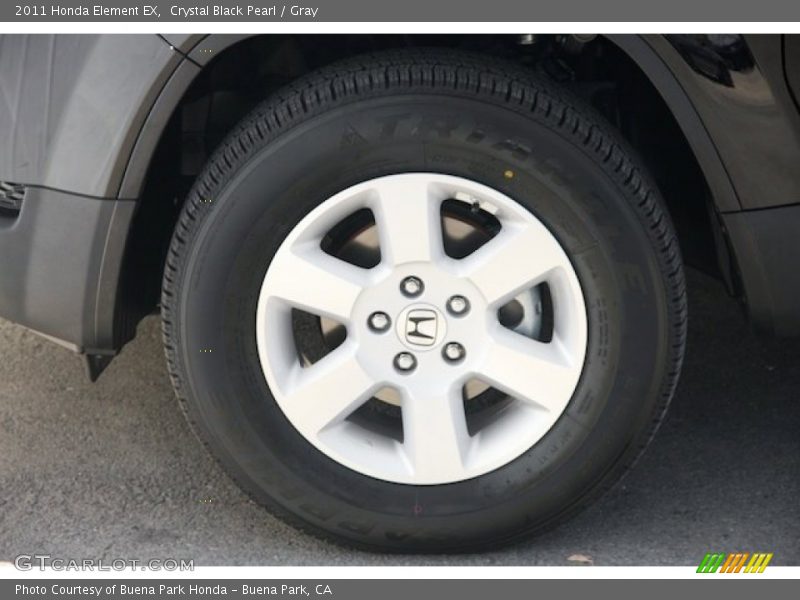 Crystal Black Pearl / Gray 2011 Honda Element EX