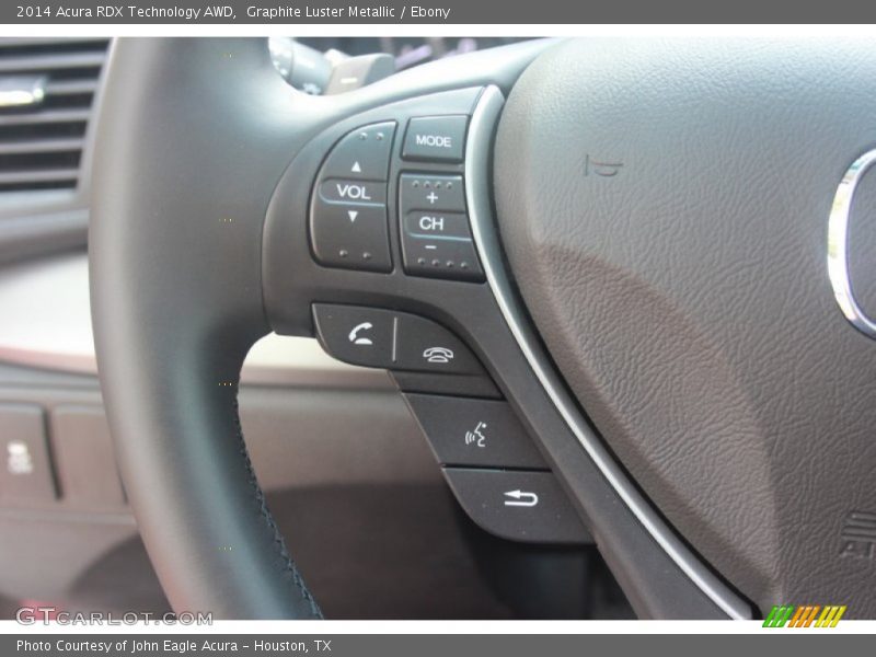 Graphite Luster Metallic / Ebony 2014 Acura RDX Technology AWD