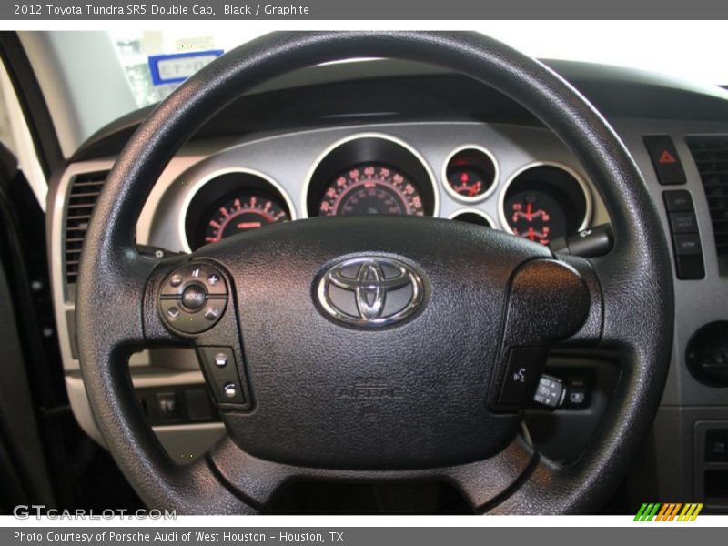 Black / Graphite 2012 Toyota Tundra SR5 Double Cab