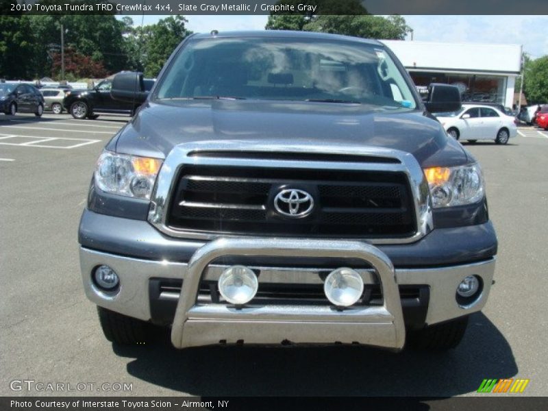 Slate Gray Metallic / Graphite Gray 2010 Toyota Tundra TRD CrewMax 4x4