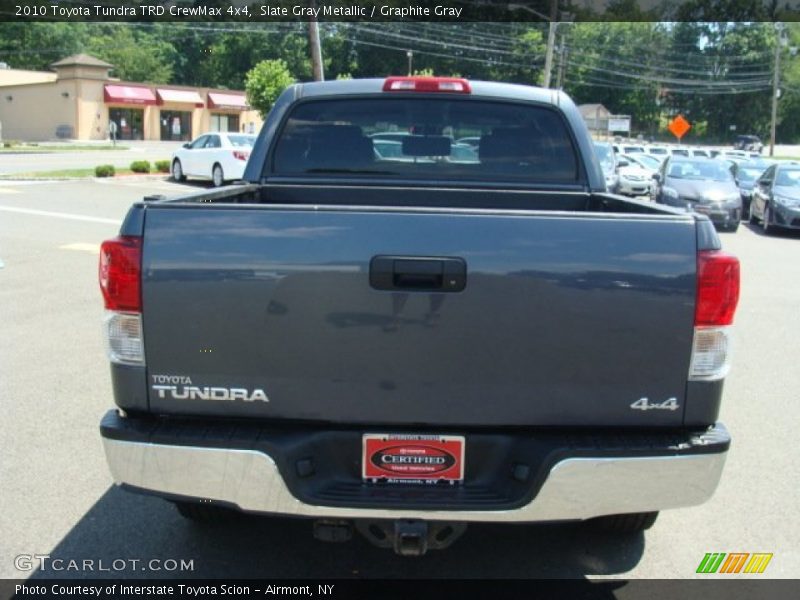 Slate Gray Metallic / Graphite Gray 2010 Toyota Tundra TRD CrewMax 4x4