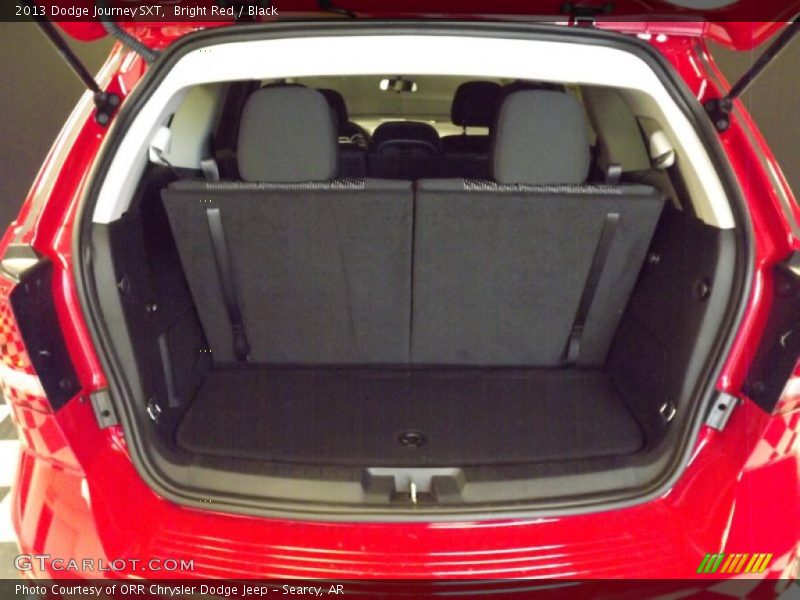 Bright Red / Black 2013 Dodge Journey SXT